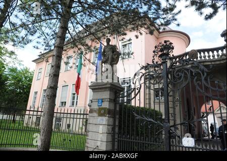 Consulat général d'Italie à l'Möhlstraße dans Bogenhausen. [Traduction automatique] Banque D'Images