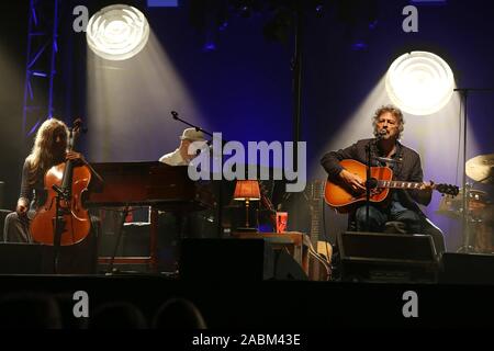 Wolfgang Niedecken BAP et vivre au Festival Tollwood Munich. [Traduction automatique] Banque D'Images