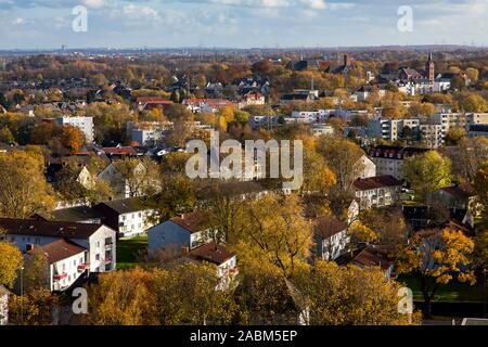 Les immeubles à appartements, Essen, district Katernberg, Banque D'Images