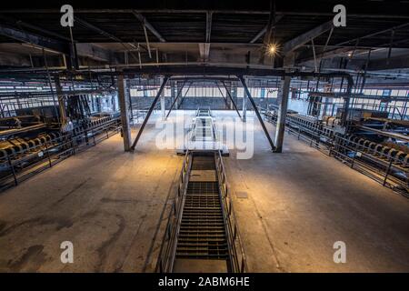 La mine Zollverein patrimoine mondial, cokerie, installation de mélange, Banque D'Images