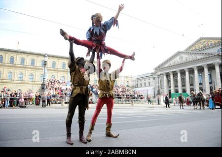 Wiesn-Oktoberfest : et 2011 Schützenzug : Photo : No2 danseuse mauresque , 22 septembre , 2019.Copyright : Photo : Stephan Rumpf [traduction automatique] Banque D'Images