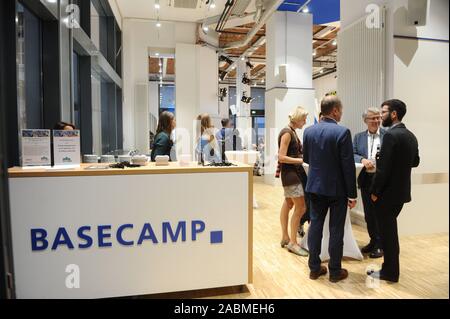 SZ Business Summit beauté présenté par Telefonica à Berlin. [Traduction automatique] Banque D'Images