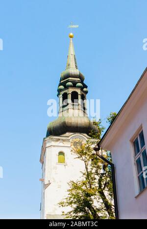 Tour de Domkirche sur Toopmea hill, Tallinn, Estonie, Europe Banque D'Images