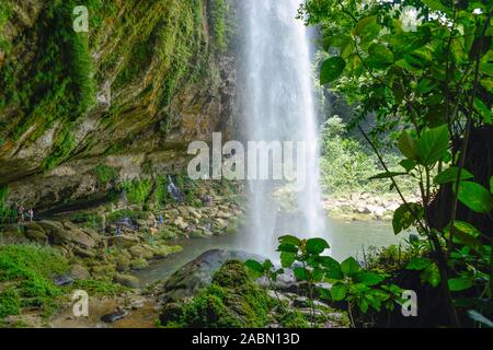 Wasserfall Misol-Ha, Chiapas, Mexique Banque D'Images