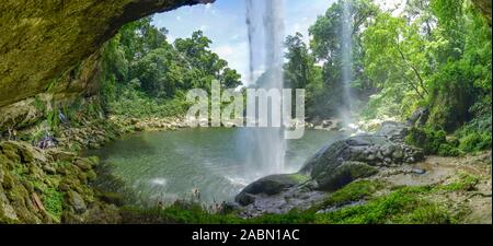 Wasserfall Misol-Ha, Chiapas, Mexique Banque D'Images