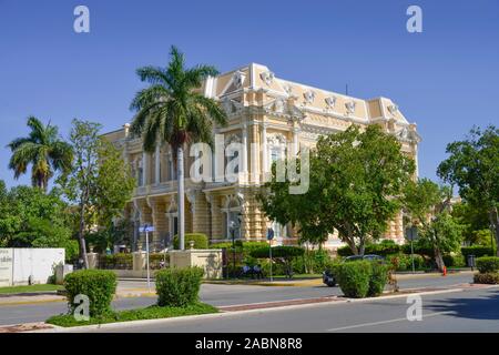 Museo de Antropologia e Historia, Paseo Montejo, Merida, Yucatan, Mexique Banque D'Images