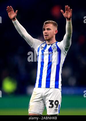 Huddersfield Town's Lewis O'Brien lors de la Sky Bet Championship match à John Smith's Stadium, Huddersfield Banque D'Images