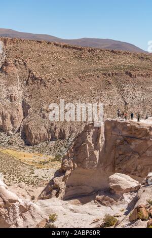 Valle de Rocas Piedras, Rocas, Mirador de Cañon, le sud de l'Altiplano, Bolivie, Amérique Latine Banque D'Images