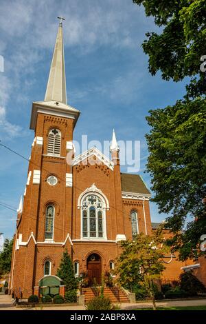 Trinity Lutheran Church, 106 rue Penn, Bedford, PA Banque D'Images