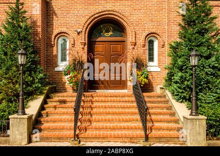 Trinity Lutheran Church, 106 rue Penn, Bedford, PA Banque D'Images