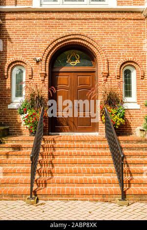 Trinity Lutheran Church, 106 rue Penn, Bedford, PA Banque D'Images