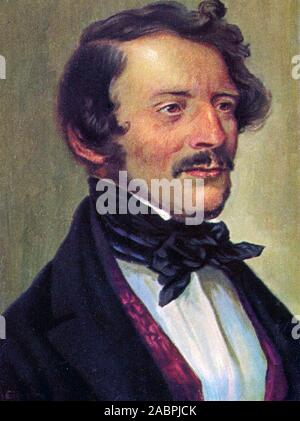 GAETANO Donizetti (1797-1848) compositeur italien Banque D'Images