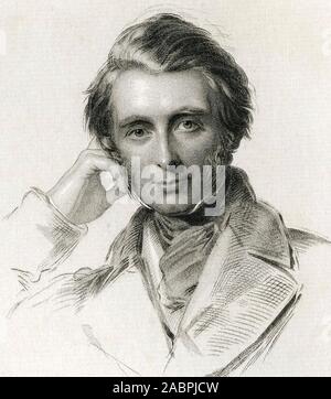 JOHN Ruskin (1819-1900), critique d'art et philanthrope Anglais Banque D'Images