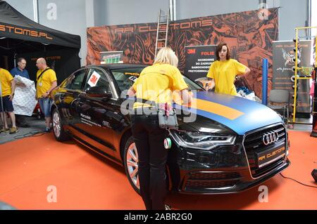 Dub-c Car Tuning Festival Kielce Pologne Banque D'Images