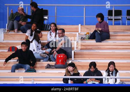 Tokyo, Japon. 29 Nov, 2019. Vue générale : Trampoline Trampoline FIG 34e Championnats du monde de gymnastique à Tokyo 2019 Gymnastique Ariake Center à Tokyo, Japon . Credit : Sho Tamura/AFLO SPORT/Alamy Live News Banque D'Images