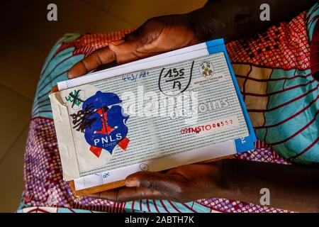 Centre de santé géré par une ONG catholique à Dapaong, Togo. Banque D'Images