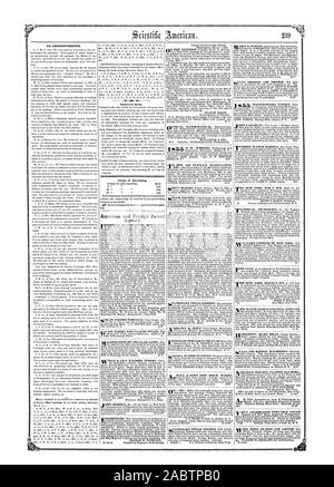 Les articles importants. Aux correspondants. M I T WATER-TUYER ES-Prosser's Patent. II TOUS LES DR FILS'S FIRE BRICK WORKS TAVE DRESSER ET JOINTER -Pour les termes de la publicité. Agence de brevets américains et étrangers. ' Une douzième édition de 'La fin de la richesse de l'entreprise Fabrication KIT Biographie HAVEN T AVE ET LE CORPS-MACHINES M Alain Desrosieres fils brevet. Ce mécanisme qui a reçu la plus haute distinction au tke Crystal Palace est aujourd'hui quotidiennement en op 14 eowtf, Scientific American, 1855-04-07 Banque D'Images