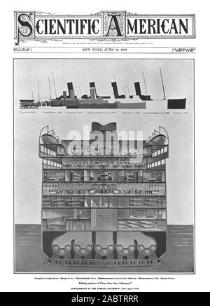 [10 CENTS LA COPIE MERICAN, Scientific American, -1909-06-19 Banque D'Images