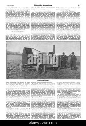 Oin10 Une nouvelle Hind d'illuminer le gaz. Le supplément actuel., Scientific American, -1909-07-24, un Américain Farmobile Banque D'Images