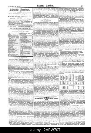 Publié CHAQUE SEMAINE AU N°37 PARK ROW (PARK) NEW YORK. Matières :. (Articles illustrés sont marqués d'un astérisque.) L'amélioration de l'Portable Vertical En colle marqueur 63 Test des couleurs plus délicates pour la guerre 63 Porte amélioré nos yeux et comment prendre soin de pourquoi dentelle est coûteux. 64 La consommation annuelle de charbon pour la machine d'essai mécanique Bâtiment Conseils pour le minerai de zinc américain 66 Le présent et le passé remarquable 73 puits de gaz dans l'Ohio. 66 Avis-Henry Charge de traitement pour le remarquable Troy 66 N. Y Anévrisme .73 Jouet automatique 66 ville pa '73 -Amélioration de la pince 66 'Scientific American Banque D'Images