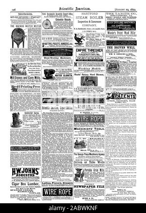 Bois de boîte de cigare les meilleurs au monde. Cèdre ESPAGNOL MAII0GlANY peuplier. GEO. W. READ & CO. Les Trois idoles du public agricole. Je LIMITED J. LLOYD HA POUAH LES MODÈLES NOUVEAUX ET AMÉLIORÉS. HANUFACTURING CO. DE NEW HAVEN New Haven Connecticut La Place George Agence de Machines Machines chaque description. Fichier journal PARFAIT ICTJNN & CO. s %9101.$3 Impression Appuyez sur l'amiante les peintures liquides Revêtements de toiture et Chaudière SS 90 BEEKMAN ST. DEMAREST'S PATENT WATER-CLOSETS. La batteuse EMPIRE BES TIN LE MONDE. ICROSCOPES Opera Glasses Spectacles racines" je rotatif-land 1jr de soufflante POUR ENVOYER LE CATALOGUE À PRIX Banque D'Images