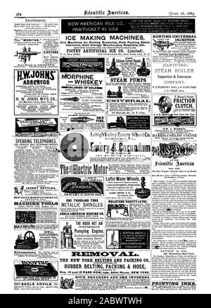 Shimer & Co. Milton Pa. POMPES À VAPEUR FABRICANTS triiritEi Sr Lehigh Valley Emery Co. de roues eltLight panier 3E'doe 17CTIEMBMIJ olilllectric MACHINES DE MEULAGE Leffel moteur roues ISUBMONT l'eau.A.I.A. Le NEW YORK de courroies transporteuses et PACKING CO. DE FABRICANTS ONT RETIRÉ T FARREL ET FOUNDRY CO.. iYlanufrs Ansonia Fira. COPELAND & Agents BACON New York. KORTING INJECTEUR UNIVERSEL POUR L'ALIMENTATION DE LA CHAUDIÈRE. Géré par une poignée. Toutes les conditions. S'élever l'eau de 25 pieds. Pour envoyer la circulaire descriptif. Bureaux et WAREROOPAS : 1 BOSTON 7 OLIVER ST. NEW YORK LIBERTY 109 ST. Assurance Inspection & J. B Banque D'Images