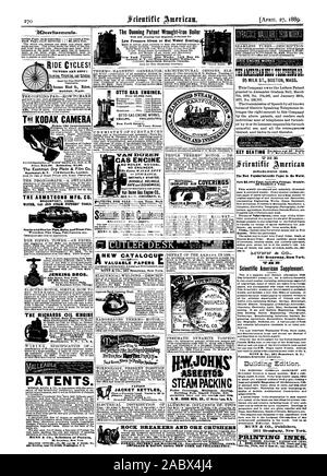 100 permet la division du travail instantanée l'Eastman Dry Plate & Film Co. Rochester N. Y. 5 Londres Oxford St.. Le phonographe. L'ARMSTRONG MFG. CO. BRIDGEPORT CONN. Gaz de l'eau et de la vapeur d'outillage des monteurs. AudDles les stocks pour tuyau vis et tube de laiton JENKINS BROS Ti John Street New York. 53NN & CO. procureurs de brevets. Wbverfigiernents CYCLES IDE ! Vainqueurs sont meilleures ! BOSTON. La masse. Le tampon de copie.-COMMENT FAIRE DE L'APPAREIL PHOTO KODAK THi 1740 MOTEUR D'HUILE Fabricants unique Binghamton N. Y. U. S. A. DE NOUVEAUX DOCUMENTS DE VALEUR CATALOCU. SOUDURE À L'une descrip-toxicologie106104 présent Banque D'Images