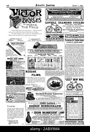 La finition du bois BRIDGEPORT CO. -LES FABRICANTS DE PLUS HAUT NIVEAU. Prix LES PLUS BAS. Pour les dames ou messieurs Pneumatiques $58100 $S5. Bandages 105 90 75. John P. Lovell Arms Co. MASSE BOSTON Fabricants. OVERMAN VOLANT CO. BOSTON. DENVER. L'État de Washington. SAN FRANCISCO. AMERICAN SCREW COMPANY PROVIDENCE R. I. Link-Belt C Machines Co. (Limite(I). Beaver Falls. Pa.. Est A. C. SPALDING & BROS. Des agents spéciaux. CHICAGO. NEVJ NEW YORK. Philadelphie. FILMS KODAK. Eastman Kodak Co. écrire pour ALLTIGIViriEVingttaqa ET TÔLES LAMINÉES À FROID EN ACIER DE F 5 : Avila : Boll Toloplfono 125 Compaq ST LAIT Banque D'Images