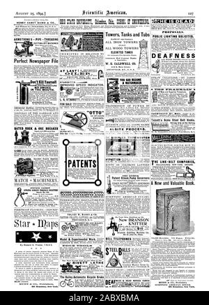 HENRY CAREY BAIRD & CO. LIBRAIRES ÉDITEURS INDUSTRIELS IMPORTATEURS &Fichier journal parfait ROCK PORTES COUPE-minerai 84 50 C n° B Chicago St Clinton J. Stokvis. La durée et le champ d'application de la pharmaco-thera POULIE FOLLE LE ENC STARRETT INES. 30000 vendu. L'outil le plus utile dans n'importe quel Shop est la tour RIVETT FAITES PAR LE BRIGHTON automatique frein de stationnement Vélo Bailey Réservoirs et bains à remous Tours EN COUPE DES BREVETS TOUS LES TOURS DE FER. Tous les tours de bois brut pour les réservoirs incendie automatique Plantes. une spécialité. W. E. CALDWELL CO. 219 E. Main Street pour faire Wanted-Capital machine expérimental et en brevet. Carl Adresse Banque D'Images