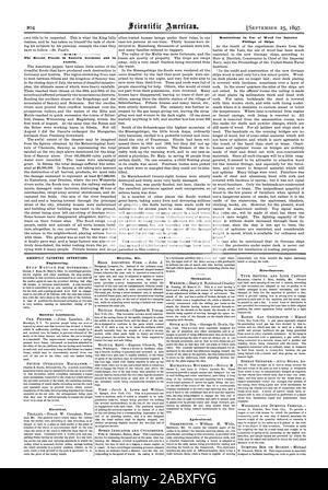 Les récentes inondations dans l'Est de l'Allemagne et en Autriche. Restrictions dans l'utilisation de bois pour l'aménagement intérieur des bateaux. Récemment les inventions brevetées. L'ingénierie. Un couloir p pliances. Installation électrique. Les vélos Etc. L'indicateur de vitesse et le Cyclomètre. Mécanique. Agricole. Divers. Et le paramètre de type de gamme GENERAVOR CASTING LIGNE GAZ. - Miguel, Scientific American, 1897-09-11 Banque D'Images