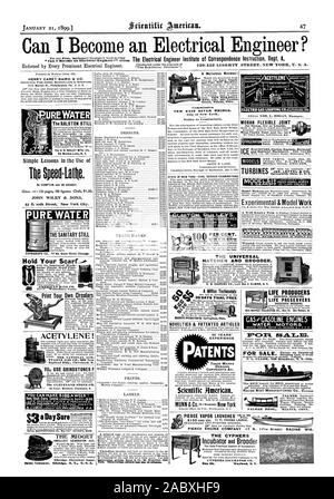 Générateur de plus petite. HENRY CAREY BAIRD & CO. 810 Noix de Philadelphie Pa. U. S. A. CONCEPTIONS. Les marques. S'IMPRIME. Les étiquettes. Nouveautés & ARTICLES BREVETÉ BREVETS MARQUES DESSINS ET MODÈLES INDUSTRIELS L'EXPÉRIENCE D'AUTEUR &C. Scientific American. 30 JOURS D'ESSAI GRATUIT 10  %. HATCH DANS LE SUIVI DE L'ÉCLOSOIR UNIVERSEL ET couveuse. E. W. ANDREWS CO. Lock Box 3 ELMIRA N. Y. NOUVEAUTÉS &ETC. Nouveau à  % ISO TRAVAILLE AU POCHOIR ST NASSAU N.Y. PRODUCTEURS VIE SUCCÈS couveuses. 0° GAZ DE L'EAU MOTEURS À ESSENCE LES MOTEURS M'' Clo rt BROS. L'assurance-emploi. CONN MIANUS. PALMER F 0 R VENTE Pieds LE CHIFFREMENT le seul système pratique d'incubation Banque D'Images