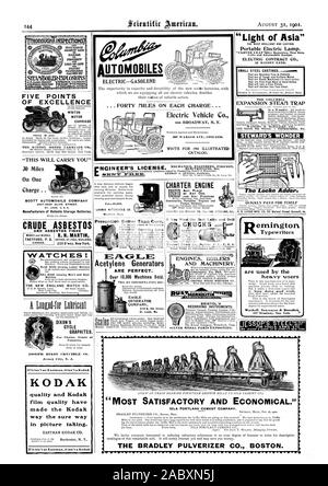 Ou d'assurance. T DOMMAGE CALISEDBY ET Val T PERSONNES SITAI1B04DLOSIONS TREAS. L.FAIDOLEBROOILABST 5 POINTS D'EXCELLENCE WINTON MOTOR CARRIAGE "CE VOUS PERMETTRA D' AUTOMOBILES ELECTRIC-ESSENCES POUR MOTEURS F 420 Electric Vehicle Co. loo BROADWAY N. Y. 0267 WABASH AVE. CHICAGO. IIIIIIIM.3 CATALOGUE. La "lumière de l'Asie' LE PLUS BRILLANT ET DURABLE Lampe électrique portable. 53 MAIDEN LANE. Les petites pièces moulées en acier moulées fidèle à motif. Que sont d'âpres et uniforme de métal. Qui sont exempts de coup ou trous de sable. Que va prendre une amende en polonais. Que va durcir comme l'acier à outils. L'expansion de la Colombie-Britannique Banque D'Images