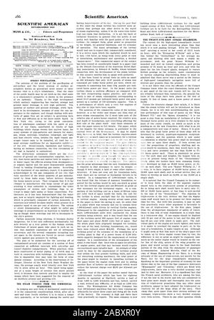 SCIENTIFIC AMERICAN n° 361 Broadway. Point de vue de New York. Les vingt-cinq paquebots CUNARD KNOT., 1902-11-01 Banque D'Images