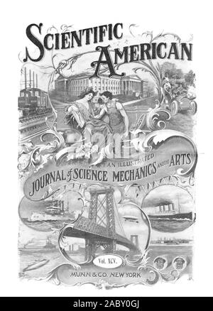 Scientific American, 1906-1907-07 Banque D'Images