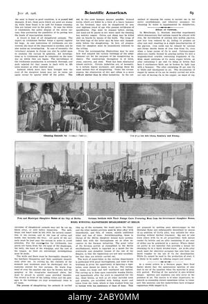 Ol alliages. Calcium, Scientific American, 1906-1907-28 Banque D'Images