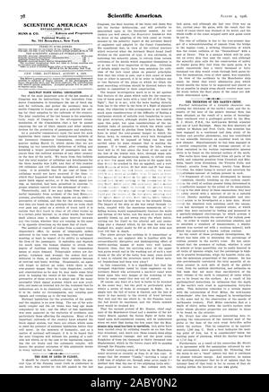 SCIENTIFIC AMERICAN n° 361 Broadway New York RAILWAY SIGNAL DE BLOC DE LOI. Le RISQUE D'ÉCLUSES EN, 1906-1908-04. Banque D'Images