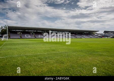 Stade Pearse. Stade GAA dans le comté de Galway, Irlande. Banque D'Images