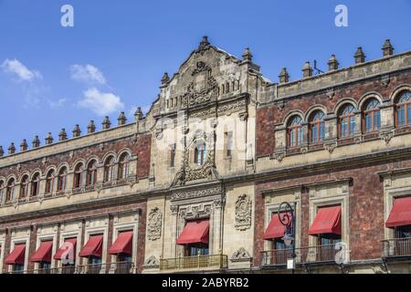 Palacio Nacional, Plaza de la Constitucion, Mexico City, Mexique Banque D'Images