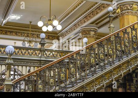 Palacio de Correos de Mexico, Mexico City, Mexique Banque D'Images