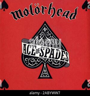 Motörhead - Ace Of Spades - couverture de l'album vinyle vintage Banque D'Images