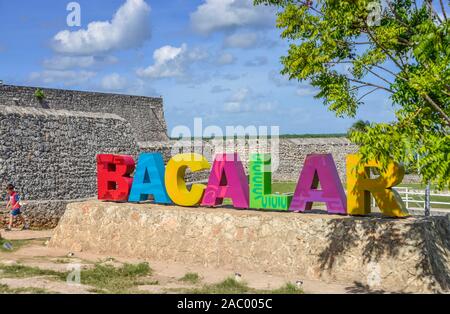 Fort San Felipe, Cozumel, Quintana Roo, Mexique Banque D'Images