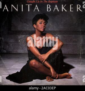 Anita Baker - pris dans l'enlèvement - couverture de l'album vinyle vintage Banque D'Images