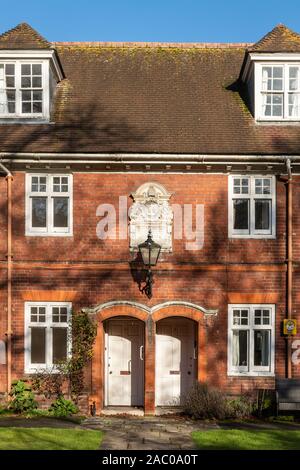 Morley College, fondé par l'Évêque Morley en 1672, Winchester, Royaume-Uni Banque D'Images