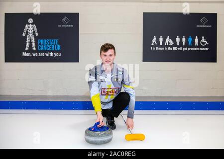 Photo Paul Stevenson (GSS), Bruce Mouat saute l'équipe sur World Curling Tour, perspective pour les prochains Jeux Olympiques. Ancien champion d'Europe Banque D'Images