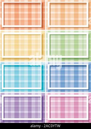 Modèle avec cadre illustration couleurs dorés Illustration de Vecteur