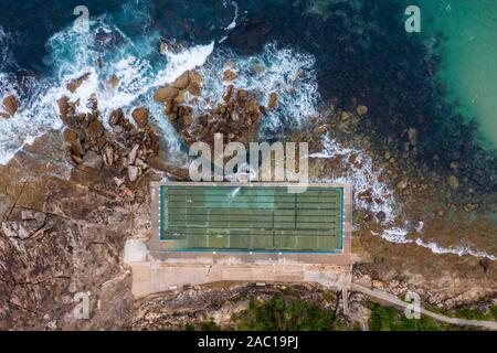 Les marées d'eau douce piscine à Sydney, New South Wales, Australia Banque D'Images