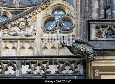 Fragment de Habour. Prague Banque D'Images