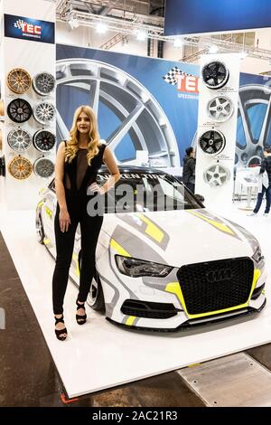 Essen, Allemagne. 29 novembre 2019. Journée d'aperçu à l'Essen Motor Show 2019. Le salon se déroule du 30. Novembre au 8. Décembre et s'attend à attact plus de 300 000 visiteurs. Banque D'Images