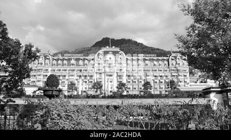 Le Montreux Palace Hôtel Belle Epoque, le Grand Old Lady de la swiss hotelery sur le Riviera à Montreux city Banque D'Images