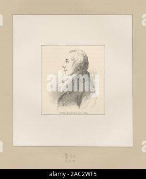 George Washington Lafayette comprend des reproductions photomécaniques. Printmakers : Francesco Bartolozzi, William Russell Birch, Asher Brown Durand, James Barton Longacre, Archibald Robertson, Samuel Sartain & Ézéchias Wright Smith. Dessinateurs : David McNeely Stauffer. Titre du calendrier de collecte d'Emmet. EM10194 ; George Washington Lafayette. Banque D'Images